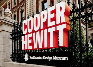 Cooper Hewitt Signage