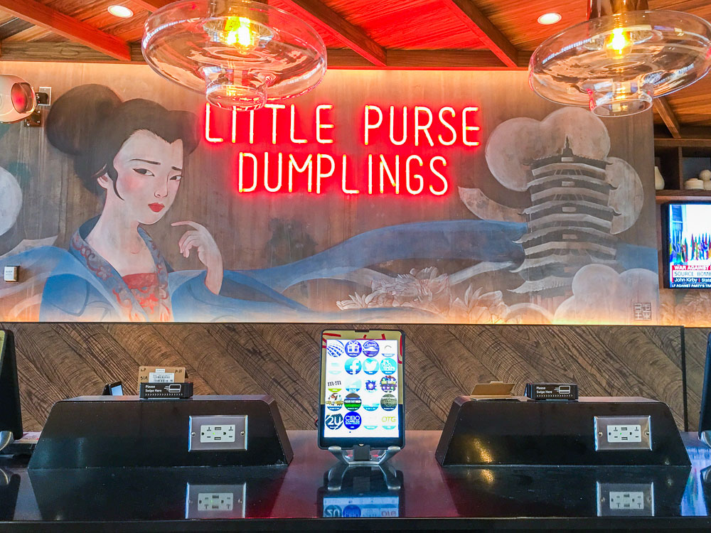 Little Purse Restaurant Signage