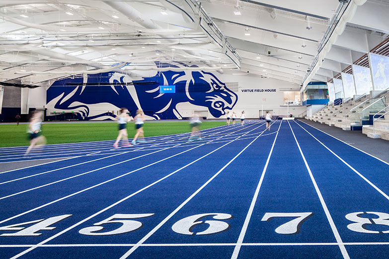 Middlebury College Athletic Mural