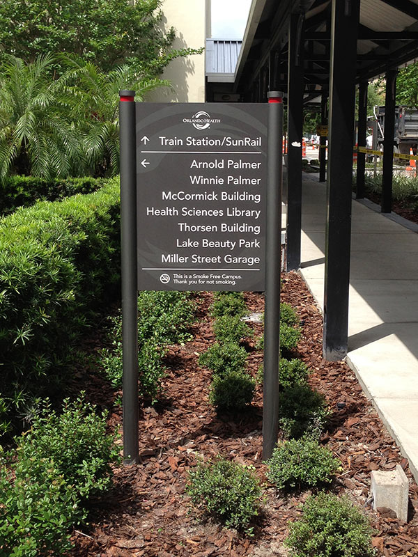 Orlando Health Campus Wayfinding Signage