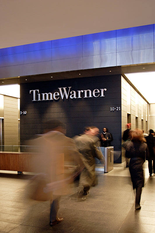 Time Warner CNN Signage